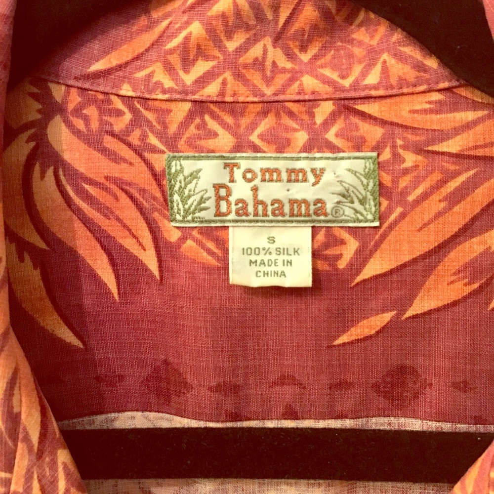 Tommy Bahama 100% Silk Top